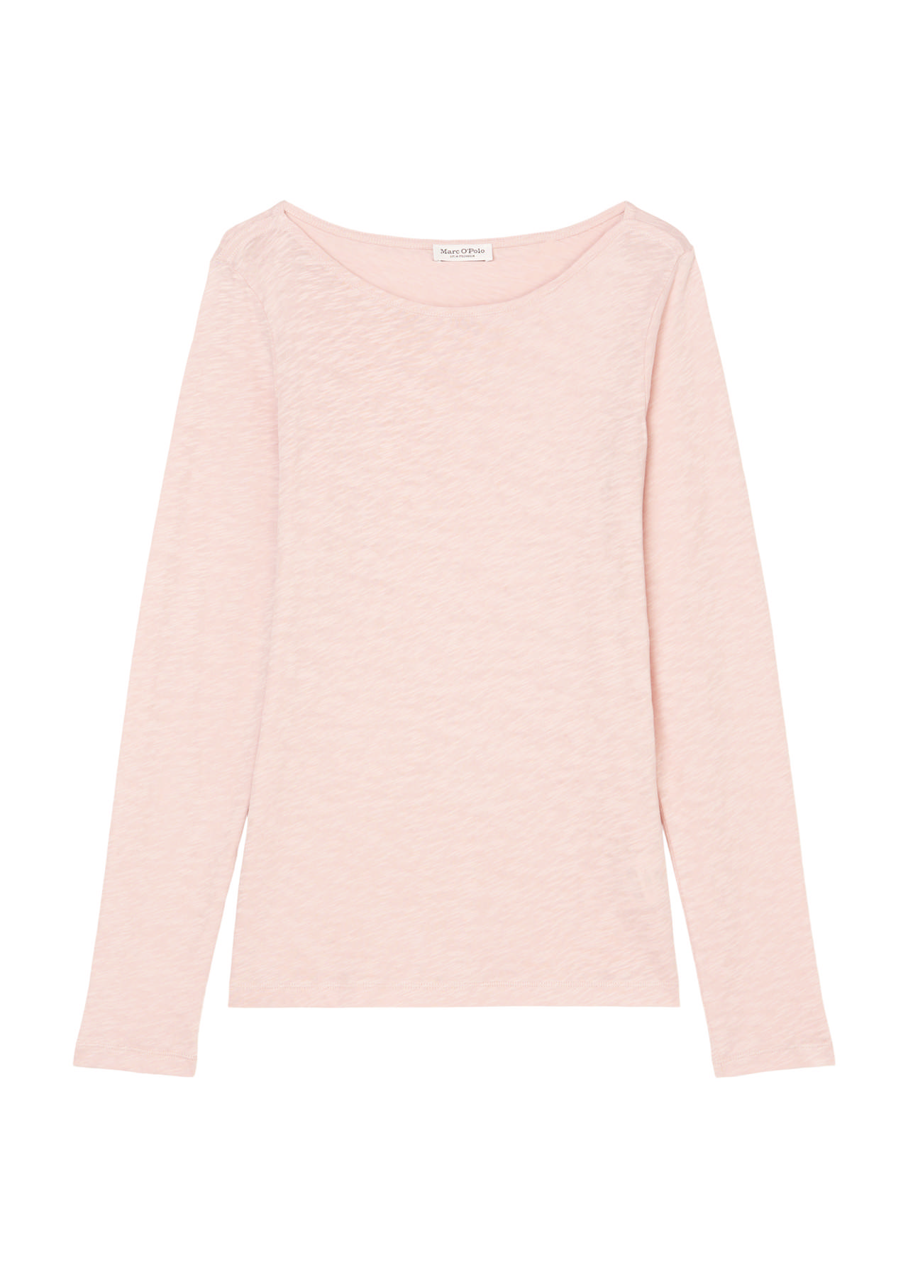 Síðerma bolur úr slub jersey