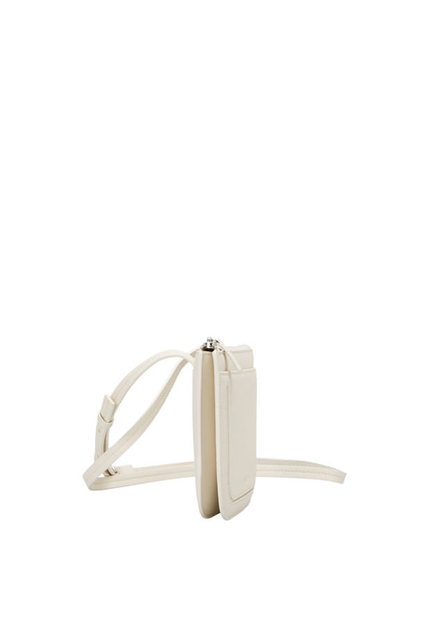 2 í einu veski úr leðri 