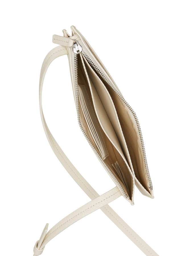 2 í einu veski úr leðri 