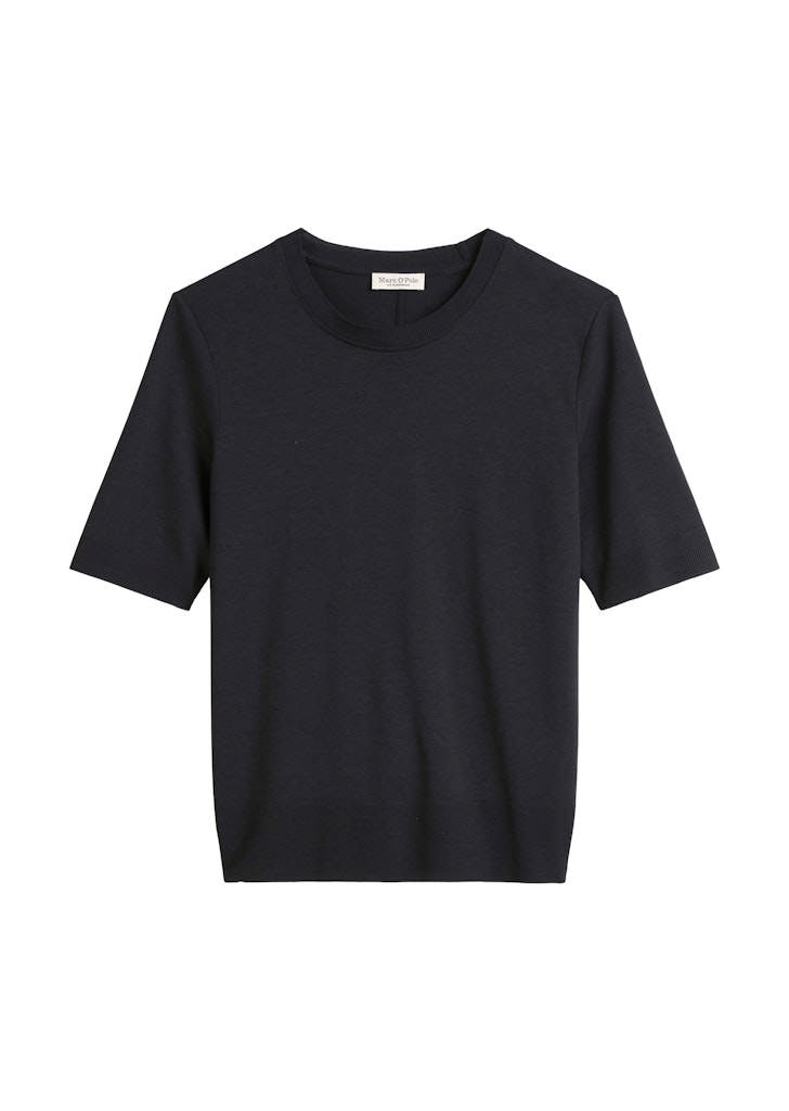 Lúxus Stuttermabolur úr  TENCEL™ Lyocell-Bómullarblöndu