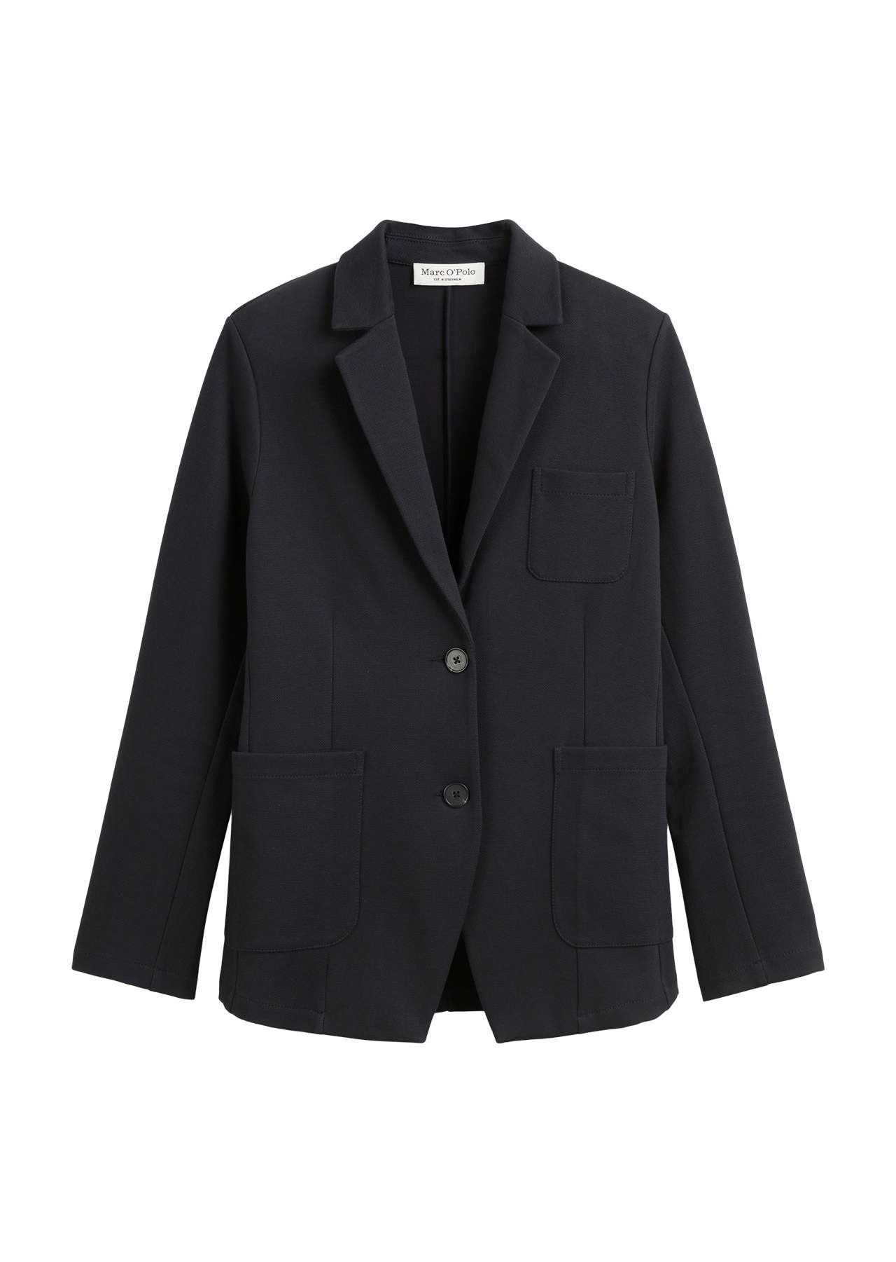 Piqué jersey Blaser úr Lífrænni Bómullar Blöndu