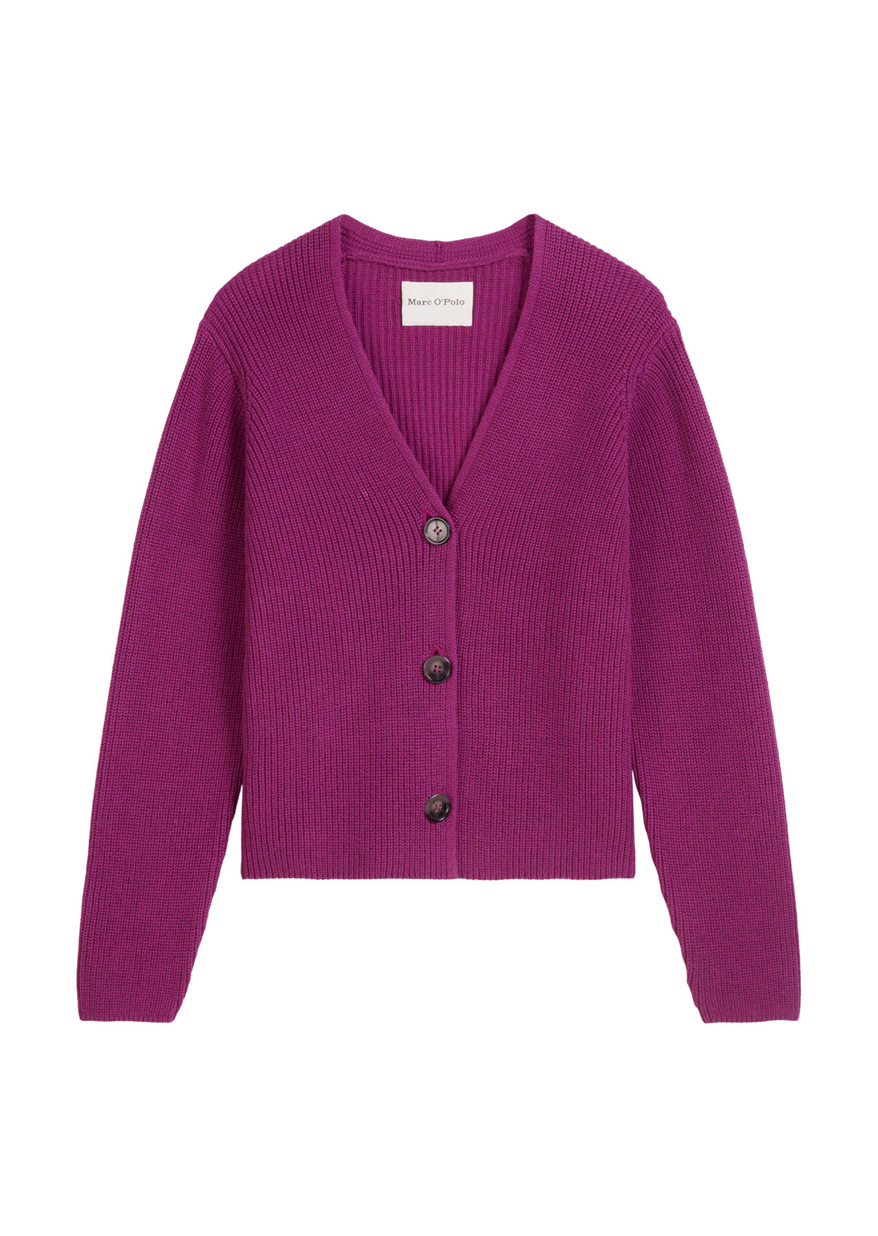 Hneppt golla með V-hálsmáli