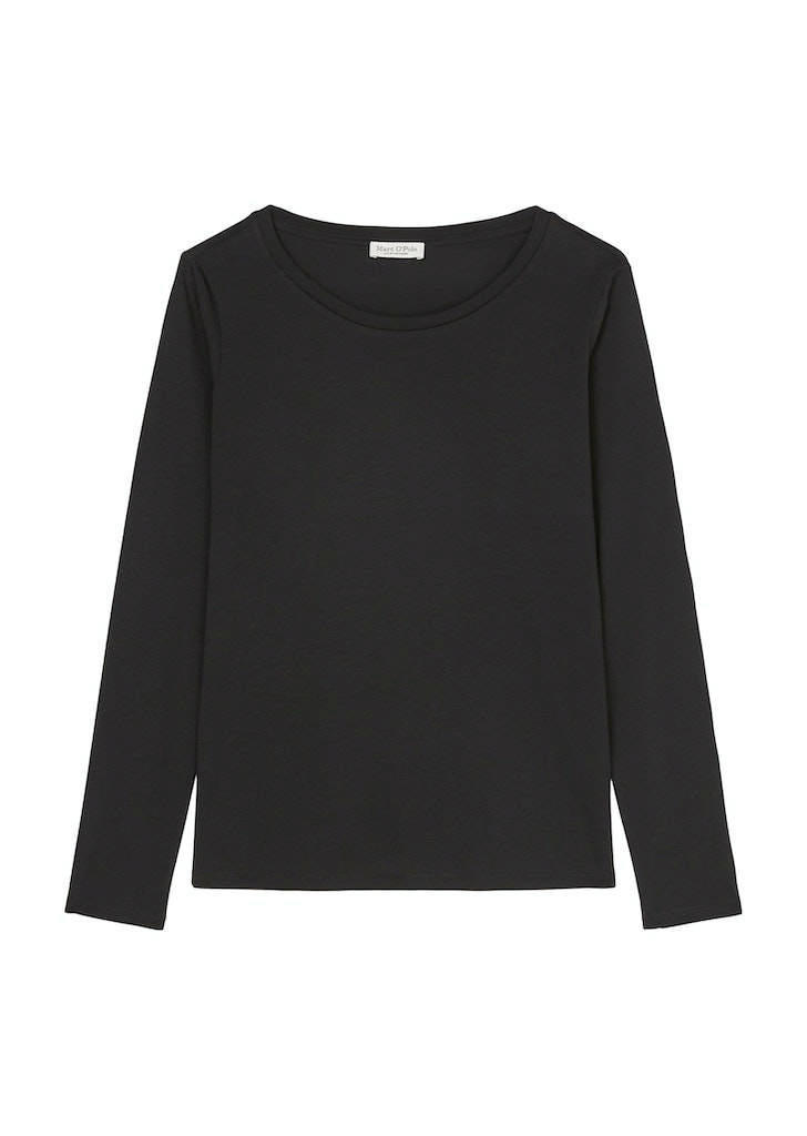 T-shirt, long sleeve, round neck
