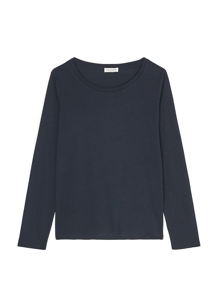 T-shirt, long sleeve, round neck
