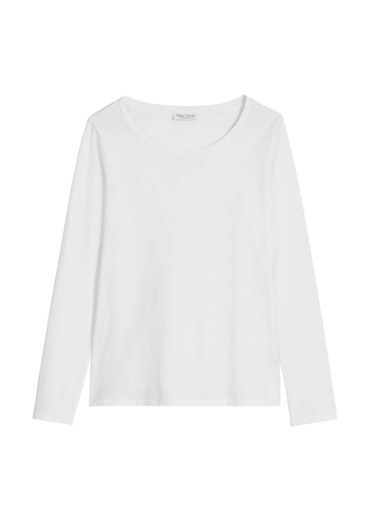 Bómullarbolur með síðum ermum