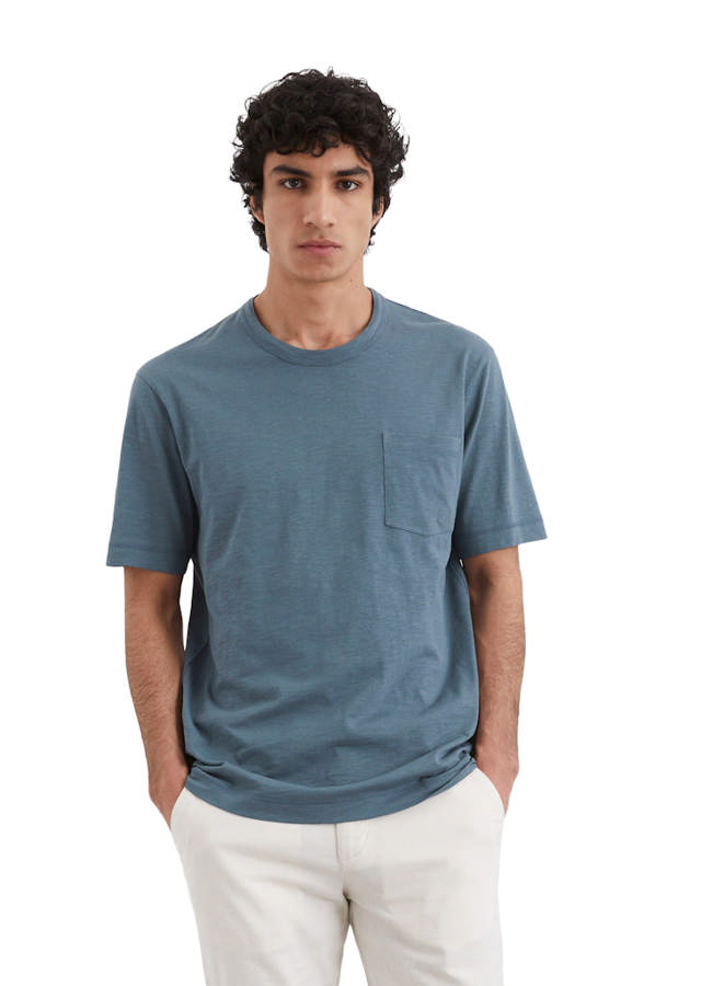 Stuttermabolur úr Mjúku Slub Jersey