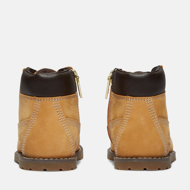 Pokey Pine MID LACE UP WITH ZIP BOOT WHEAT