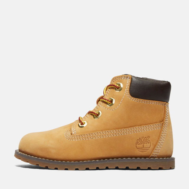 Pokey Pine MID LACE UP WITH ZIP BOOT WHEAT