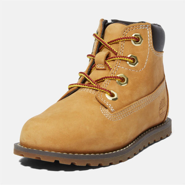 Pokey Pine MID LACE UP WITH ZIP BOOT WHEAT