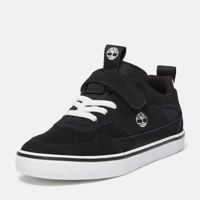 Stone Jump Leðurstrigaskór með Teygju og Frönskum Lás, St. 22-30