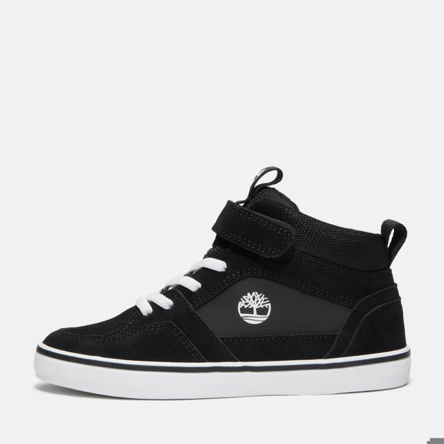 Stone Jump Leðurstrigaskór með Teygju og Frönskum Lás, St. 22-30