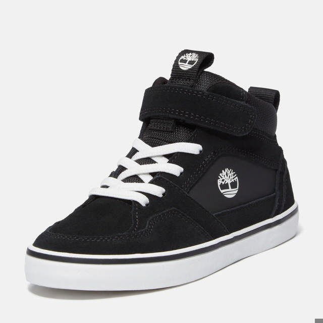 Stone Jump Leðurstrigaskór með Teygju og Frönskum Lás, St. 22-30