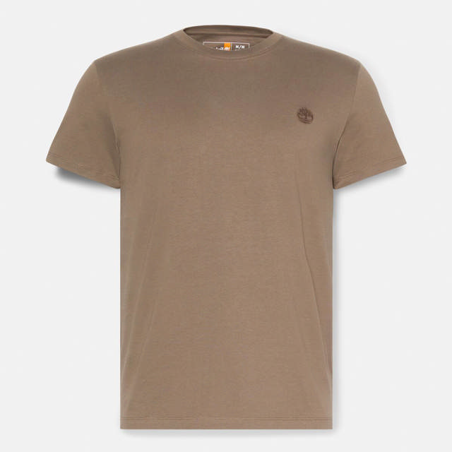 Dunstan River Stuttermabolur 100% Lífræn Bómull - Slim Fit