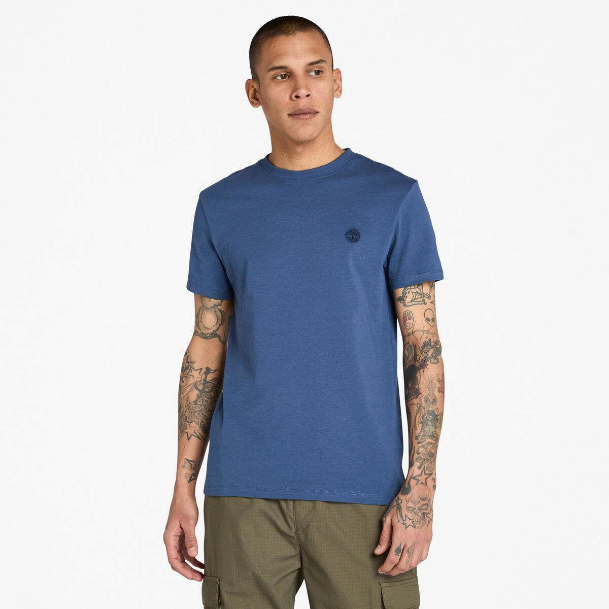 DUNSTAN RIVER Short Sleeve Tee DARK SAPPHIRE/DARK DENIM