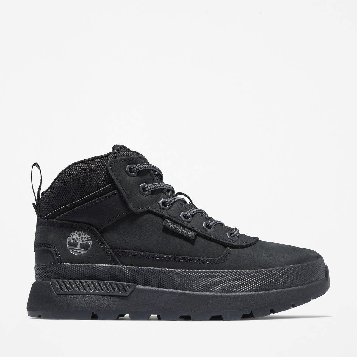 Field Trekker MID LACE UP SNEAKER JET BLACK