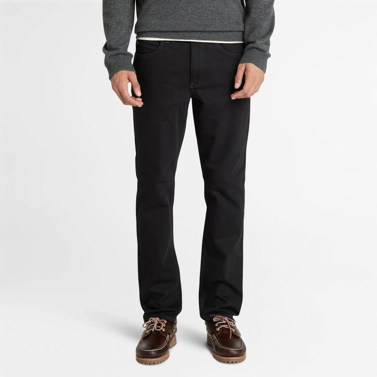 Sandown 5vasa Svartar Gallabuxur