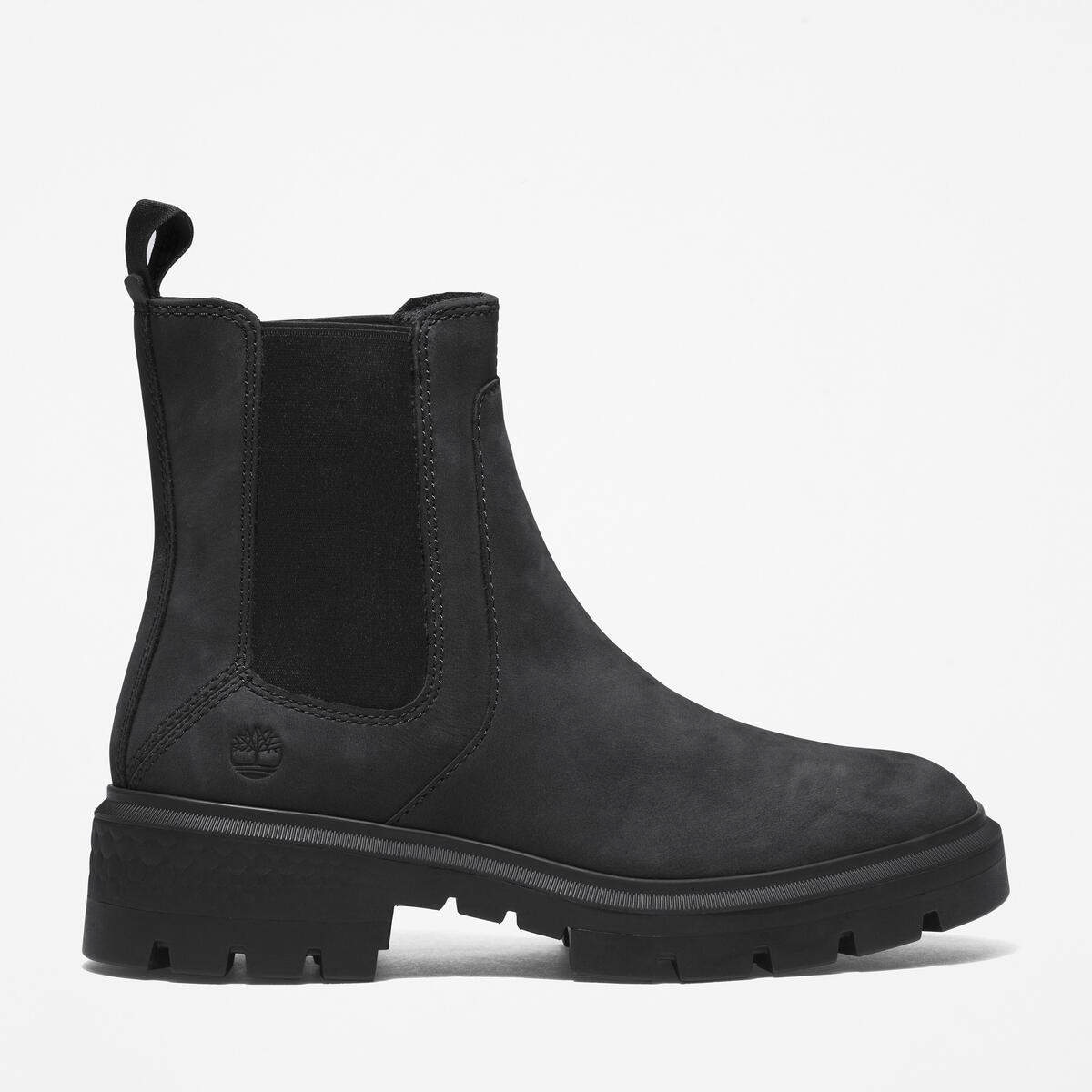 Cortina Valley MID CHELSEA BOOT JET BLACK