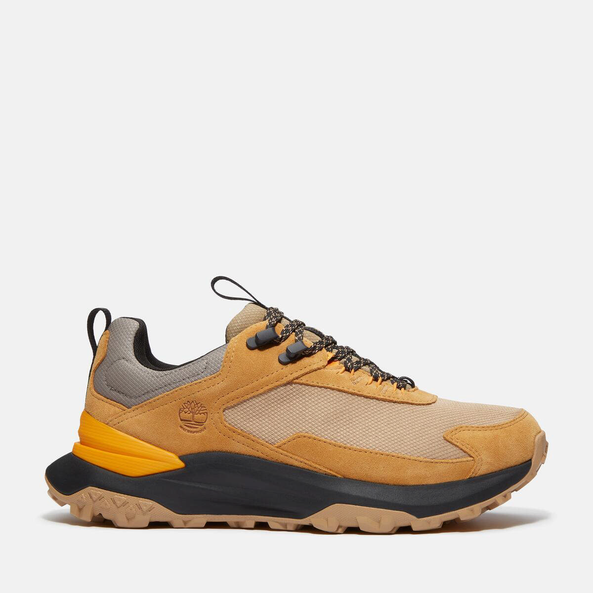 MOTION ACCESS LOW LACE UP WATERPROOF SNEAKER BLACK MESH