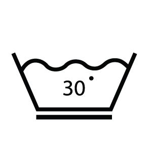 Hámarkshiti í þvotti 30, viðkvæmur þvottur